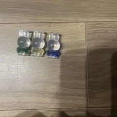 クリアミッフィー　ミニチュアフィギュア3体セット