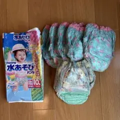 moony 水あそびパンツ ビッグサイズ 5枚と別メーカー1枚のサムネイル