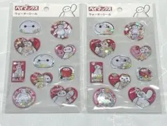 【人気】ディズニー　ベイマックス　ウォーターシール　2点セット