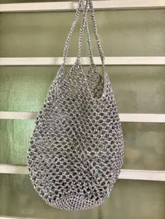 ビニールバッグ　ハンドメイド