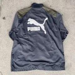 PUMA フルジップジャージ XL ダークグレー