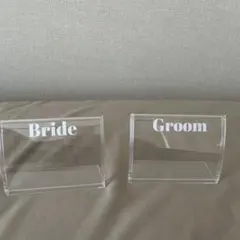 結婚式 受付 サイン Groom Bride ウェルカムスペース