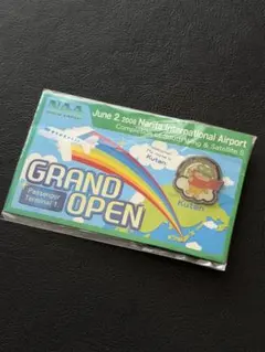レア！ 非売品 成田空港 記念 限定 クウタン ピンバッチ ピンズ ピンバッジのサムネイル