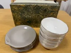 たち吉 RICHFIELD リッチフィールド 小皿＆ボウル 10点セット 金縁
