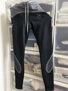 adidas インナータイツ XS ブラック/グレー