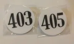 冨樫義博展 HUNTER×HUNTER ナンバープレートバッジ　レオリオ　ゴン