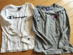 Champion 長袖カットソー 2枚セット 140