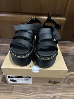 Dr. Martens BLAIRE QUAD 厚底サンダル ブラックのサムネイル