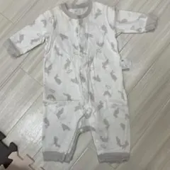 UNIQLO 動物柄長袖ロンパース