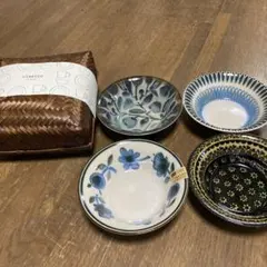 陶器製皿4枚セット