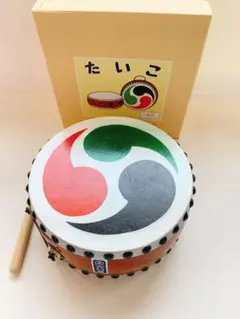 巴太鼓 70号 ダイワトーイ 日本製 和太鼓 祭 楽器 レア 昭和レトロ 夏