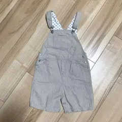 【プチバトー 】24m/86cm 男の子用　サロペット　Tシャツおまけ付き