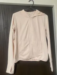 UNIQLO エアリズム ピンクパーカー