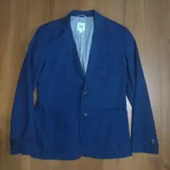 GAP テーラードジャケット ネイビー メンズ Sのサムネイル