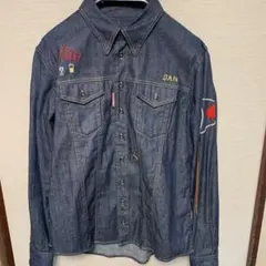 H*n様 Dsquared2 ディースクエアード　刺繍入り　 デニムシャツ