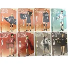 ハイキュープラザ　購入特典 ポストカード　全8種コンプリートセット　ロフト