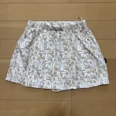 Prince ハーフパンツ M ベージュ/ホワイト 幾何学模様