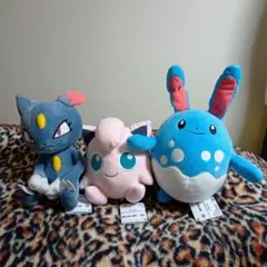 ポケモンぬいぐるみ3体セット