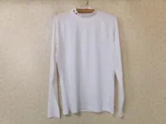 103448 アンダーアーマー　ヒートギア　ハイネック長袖カットソー　白　MD