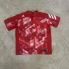adidas 5APSFt レッド Tシャツ