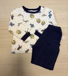 ユニクロ　キルトパジャマ110