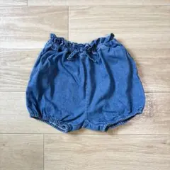 デニム　ショートパンツ　かぼちゃパンツ　ブルマ