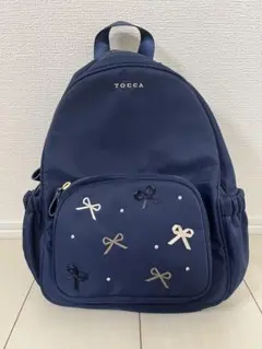 TOCCA リュック ネイビー リボンのサムネイル