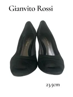 美品 Gianvito Rossi ブラック ハイヒール 23.5cm