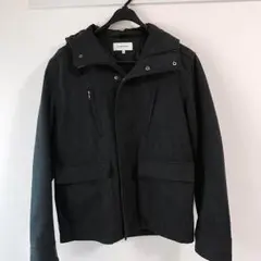 GLOBAL WORK メンズフード付きコート