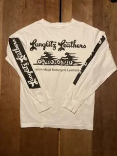 90s LANGLITZ LEATHERS ロンT Sサイズ　カナダ製