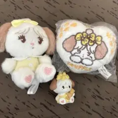 mikko characters ぬいぐるみ2 スフレ ガチャガチャ