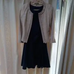 INDIVI ジャケット　ワンピースセット　入学式　卒園式