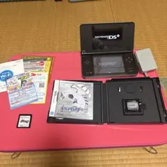 ニンテンドーDSiLL本体 ポケモンシルバー　ホワイト付