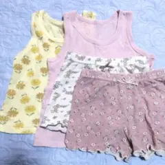 タンクトップ・インナーパンツセット　100