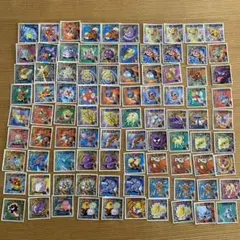 【初期】ポケモン　シール列伝　技シール90枚