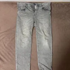 GAP グレー スリムフィットデニムパンツ
