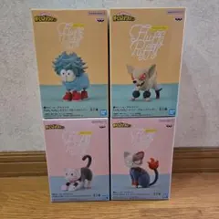 ヒロアカ Fluffy Puffy 4種セット プライズ フィギュア
