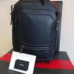 【正規品未使用】TUMI 06302011DBMオールレザーバックパックのサムネイル