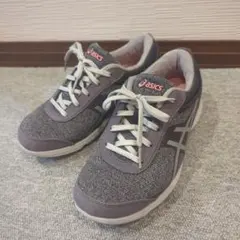 asics アシックス スニーカー グレー レディース