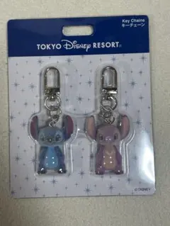 東京ディズニーリゾート スティッチ キーチェーン 2個セット