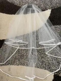 ウェディングベール　着画あり