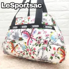 LeSportsac ハワイアンり柄 ショルダーバッグ ポーチ×2 美品セット 