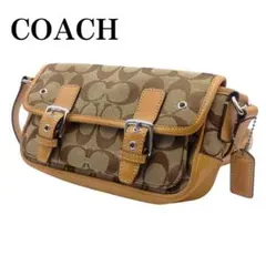 COACH コーチ シグネチャー ミニフィールド ショルダーバッグ