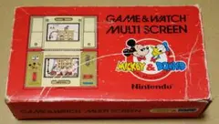 任天堂 ゲーム&ウォッチ ミッキーマウス 1981年 MC-25 動作品 - メルカリ