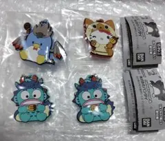 モンスターハンター×サンリオ　ラバーマスコット　（サム・キティ・ハンギョドン②）