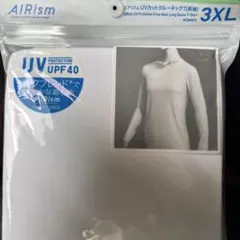 AIRism UVプロテクション クルーネック長袖Tシャツ 3XL
