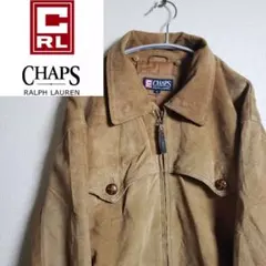 チャップス レザージャケットスエード キャメル シングル アメカジ 90s 古着のサムネイル