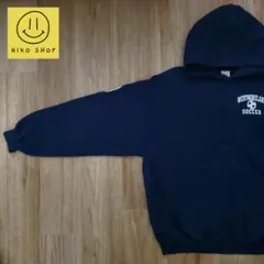 USA古着 GILDAN Westmoreland SoccerチームパーカーL