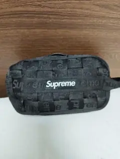 美品　SUPREME（シュプリーム） Woven Utility Bag Supreme Woven Utility Bag Black - SS24 - JP