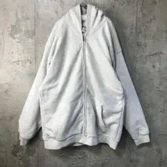 di52古着　PLUMA ジップパーカー　サーマル　xxl